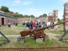 Cour intérieure de la Batterie de Dollemard, Sainte-Adresse