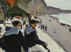 La plage de Fécamp, Albert Marquet  1906 CENTRE POMPIDOU