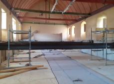Travaux abbaye Montivilliers