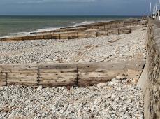 Front de mer Sainte-Adresse - Epis et galets