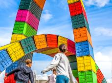 Catène de contenairs - Vincent Ganivet