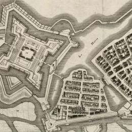 Le Havre de Grace - 1657 - Plan légendé du Havre