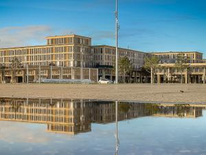 Immeubles de la reconstruction sur le front de mer sud, Le Havre