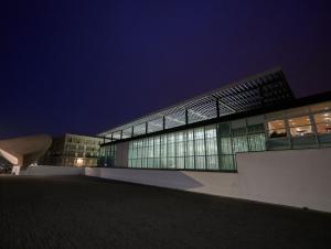 Le Musée d'art moderne André Malraux (MuMa) de nuit, Le Havre