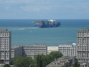 Porte Océane vue mer, Le Havre