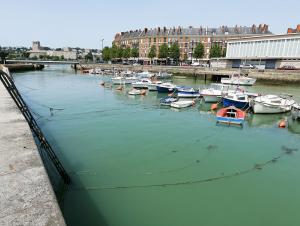 Bassin du Roy dans le quartier Saint-François, Le Havre