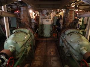 Salle des machines du bateau-feu, Le Havre