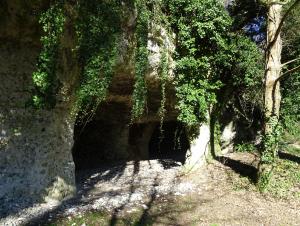 Grotte aux galets