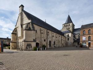 Extérieur de l'abbaye de Montivilliers