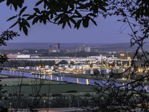 Zone industrielle - Canal de Tancarville