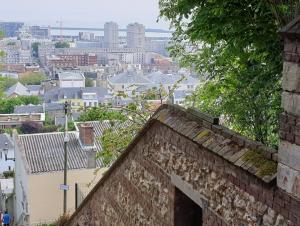 Vue depuis l'escalier Beasley, Le Havre