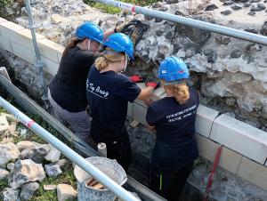 Chantier de la porte de Rouen 