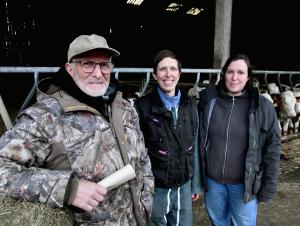 Ferme de Bacqueville Guilène, Perrine et Jacques Duboc