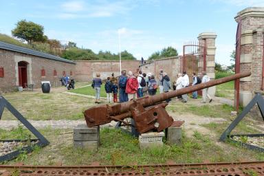 Cour intérieure de la Batterie de Dollemard, Sainte-Adresse