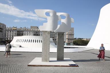 Sculpture Les oiseaux de Marianne Peretti, Le Havre