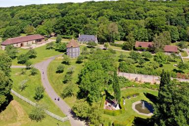 Vue panoramique du parc de Rouelles