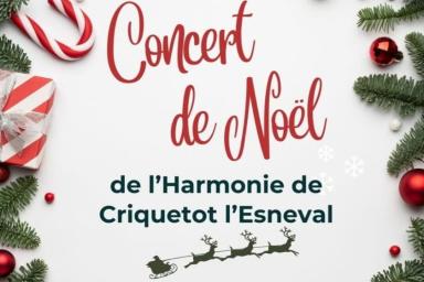 Concert de Noël de l'Harmonie de Criquetot l'Esneval