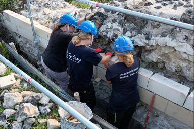 Chantier de la porte de Rouen 