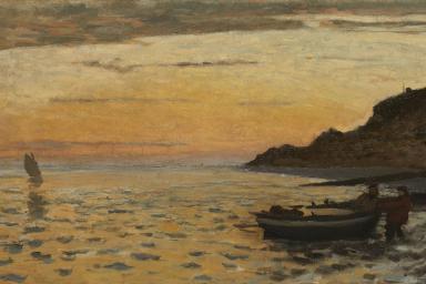 Claude Monet, la plage de Sainte-Adresse