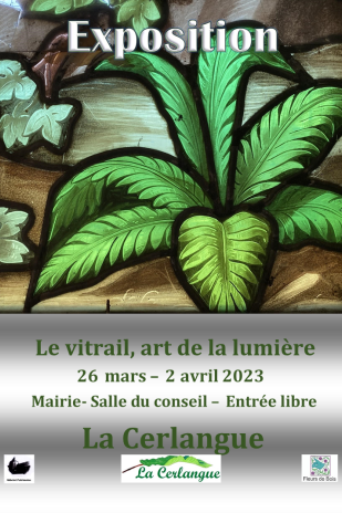 Expo vitrail La Cerlangue