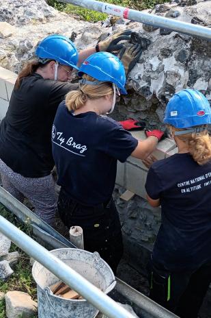 Chantier de la porte de Rouen 
