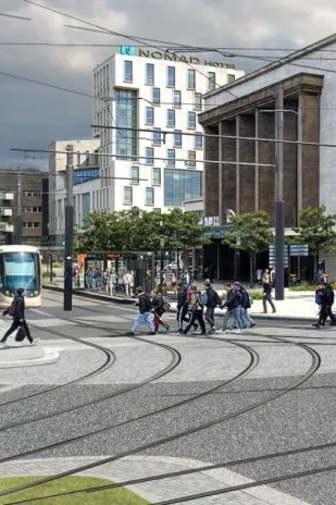 Travaux gare