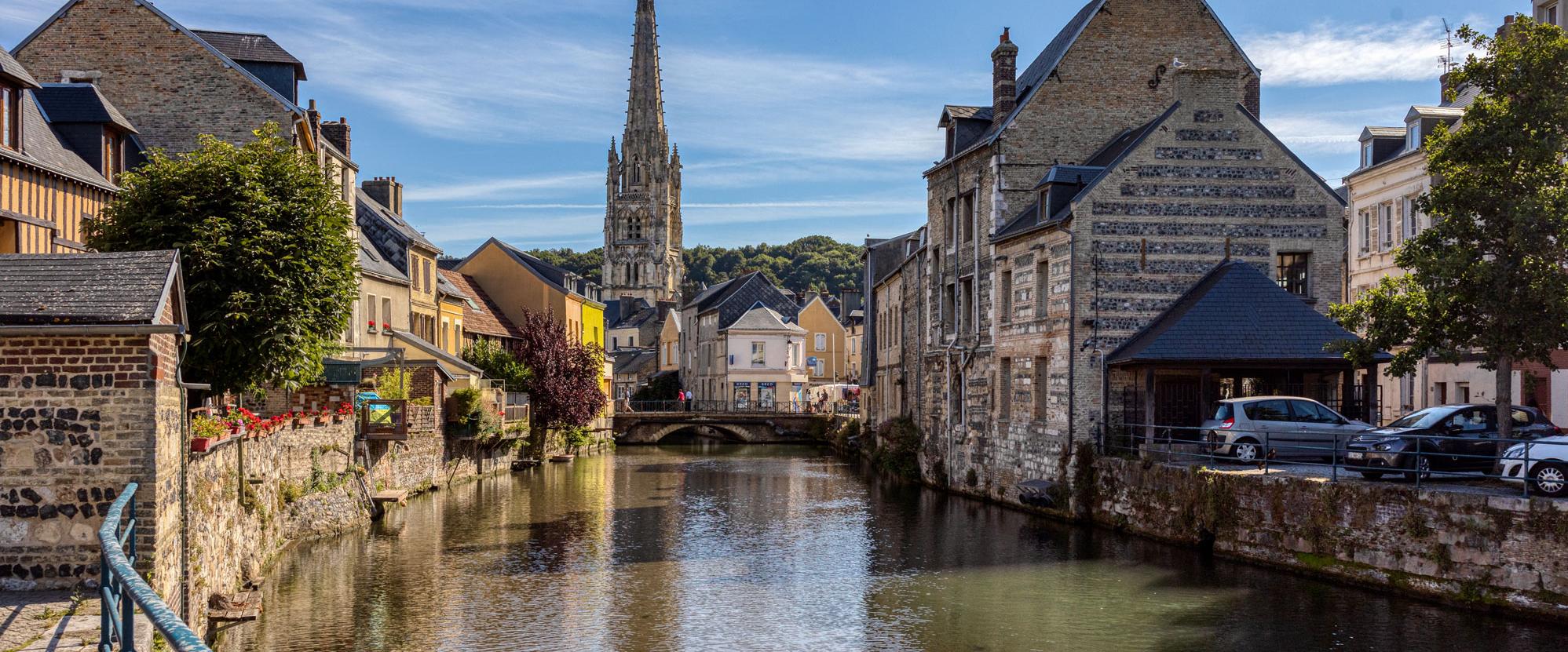 Cours de la Lézarde à Harfleur