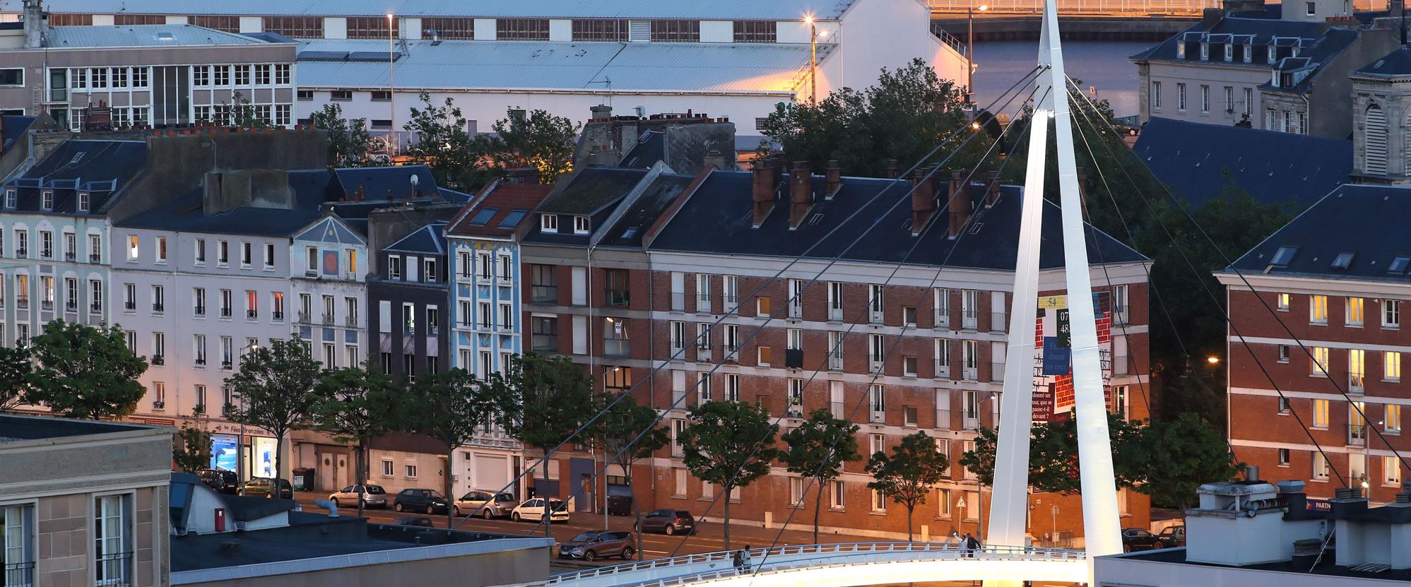 Passerelle François Le Chevalier, Le Havre