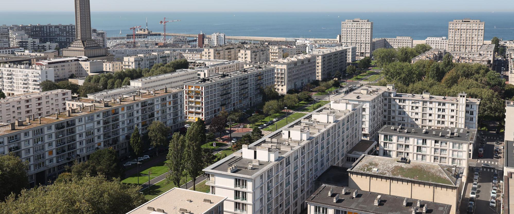 Avenue Foch et Porte Océane, Le Havre