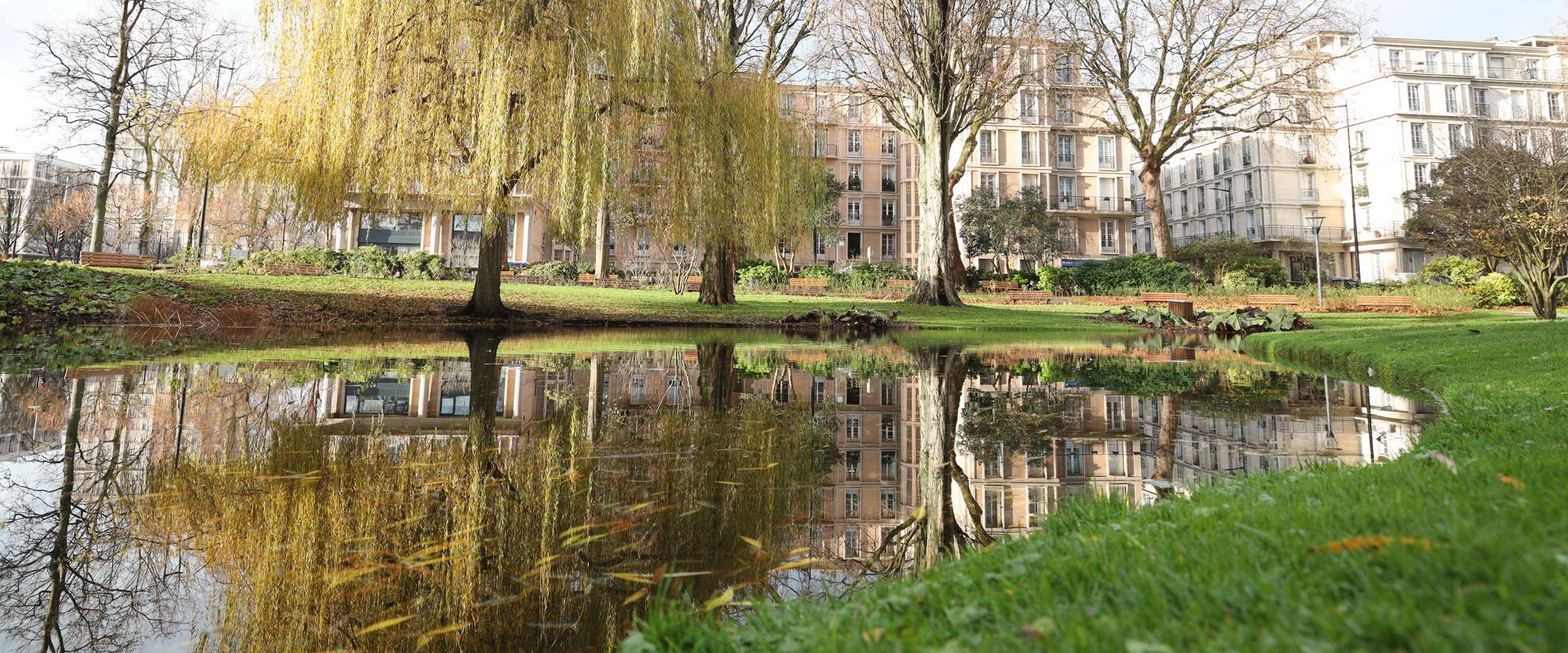 Bassin du square Saint-Roch