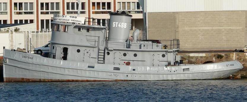 US ST 488 à quai, Le Havre