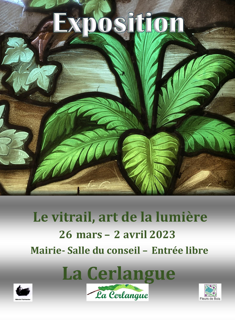 Expo vitrail La Cerlangue