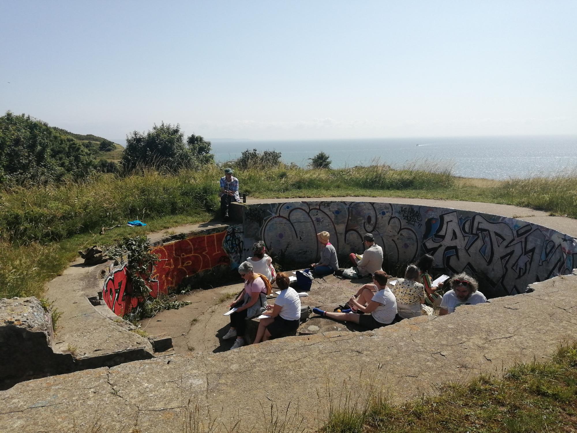 Visite slamée Sainte-Adresse