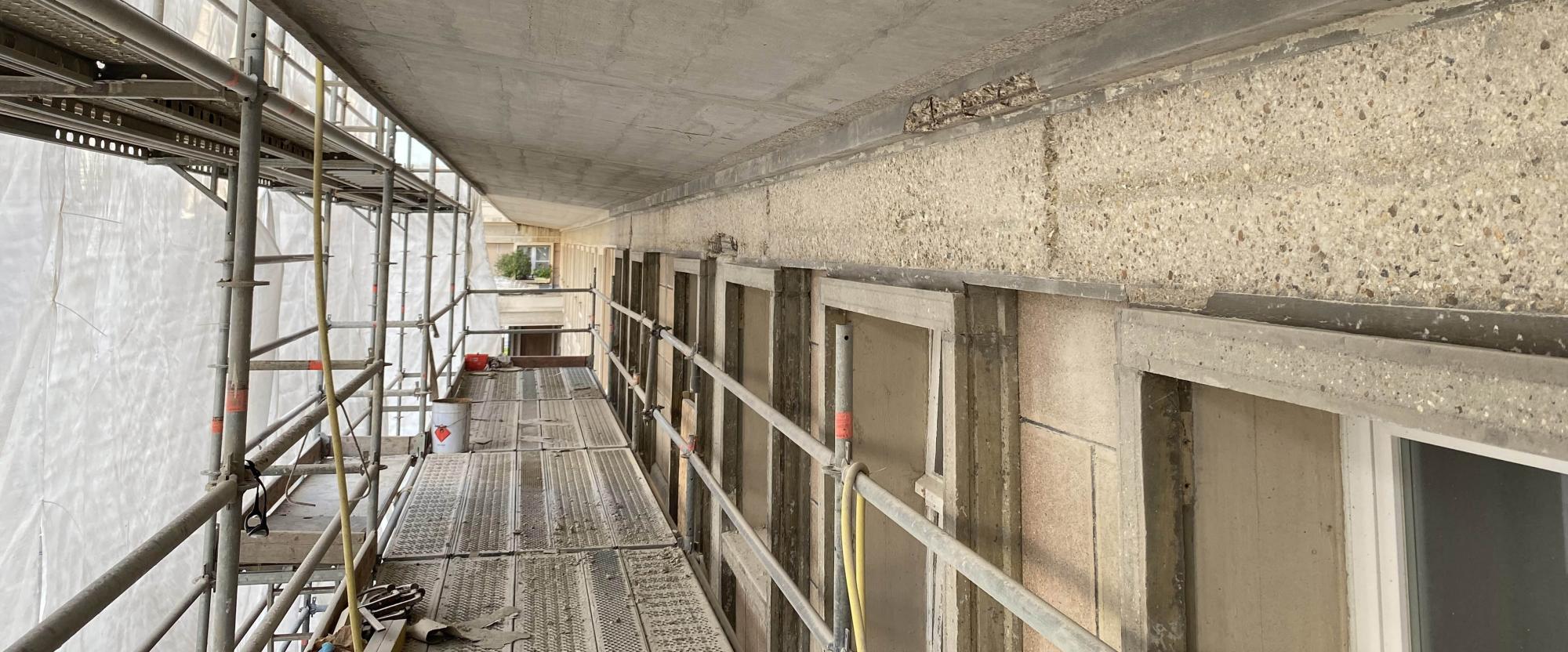 Chantier de l'ilot S85