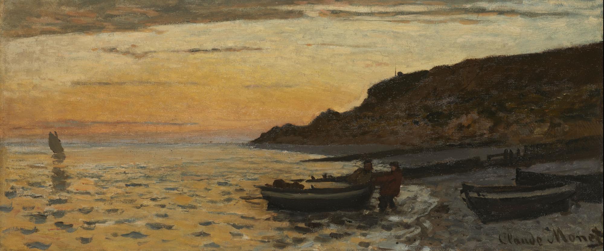 Claude Monet, la plage de Sainte-Adresse