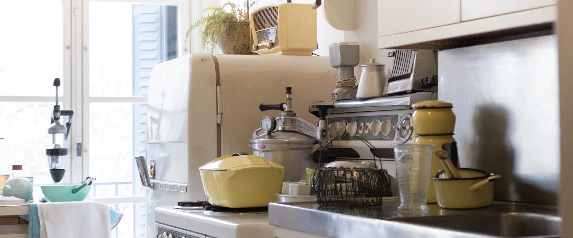 Cuisine de l'Appartement témoin Perret 