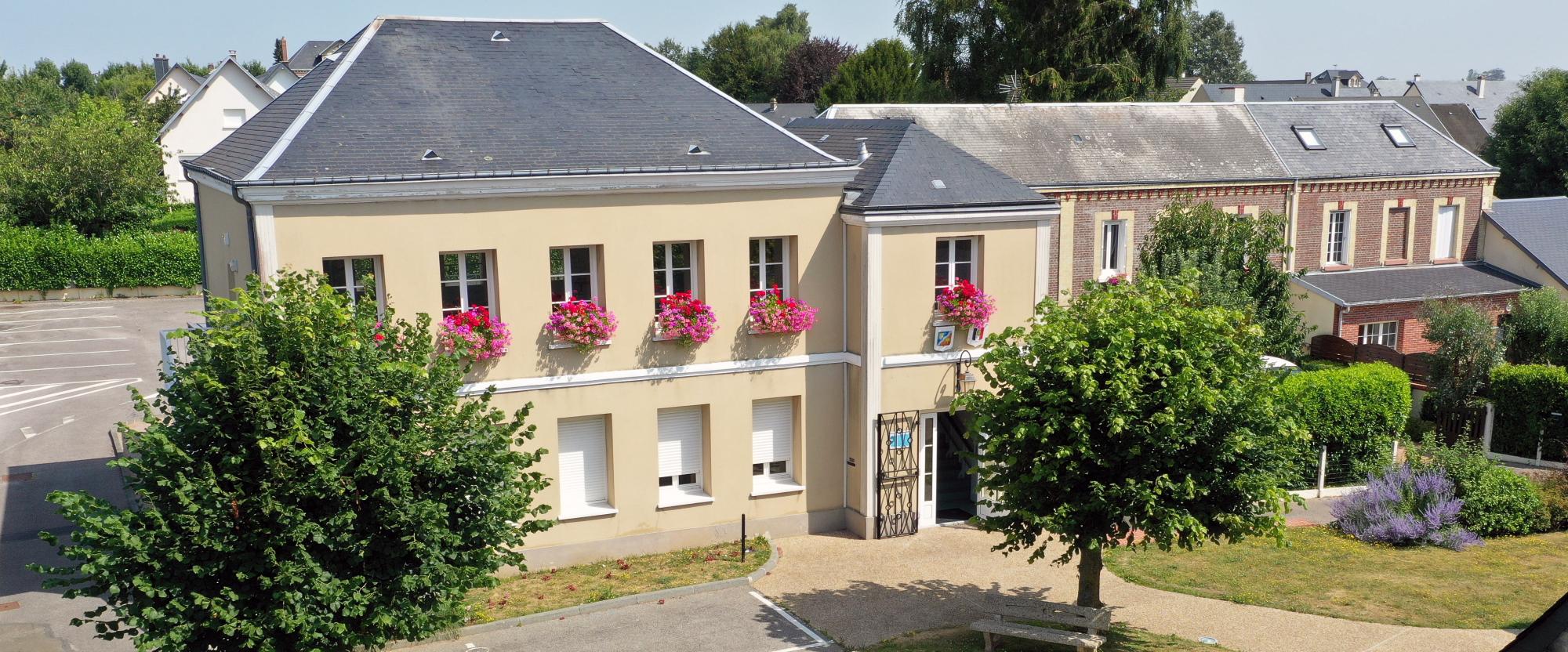 Mairie, Saint-Martin-du-Manoir