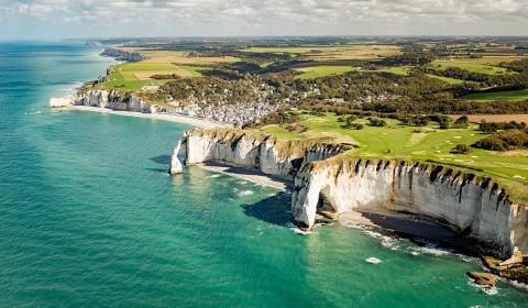 Falaises, Le Tilleul-Étretat